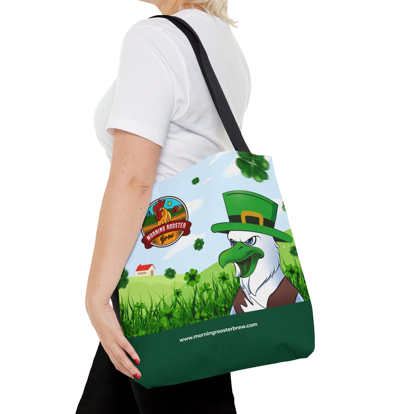 Lucky Rooster Tote Bag