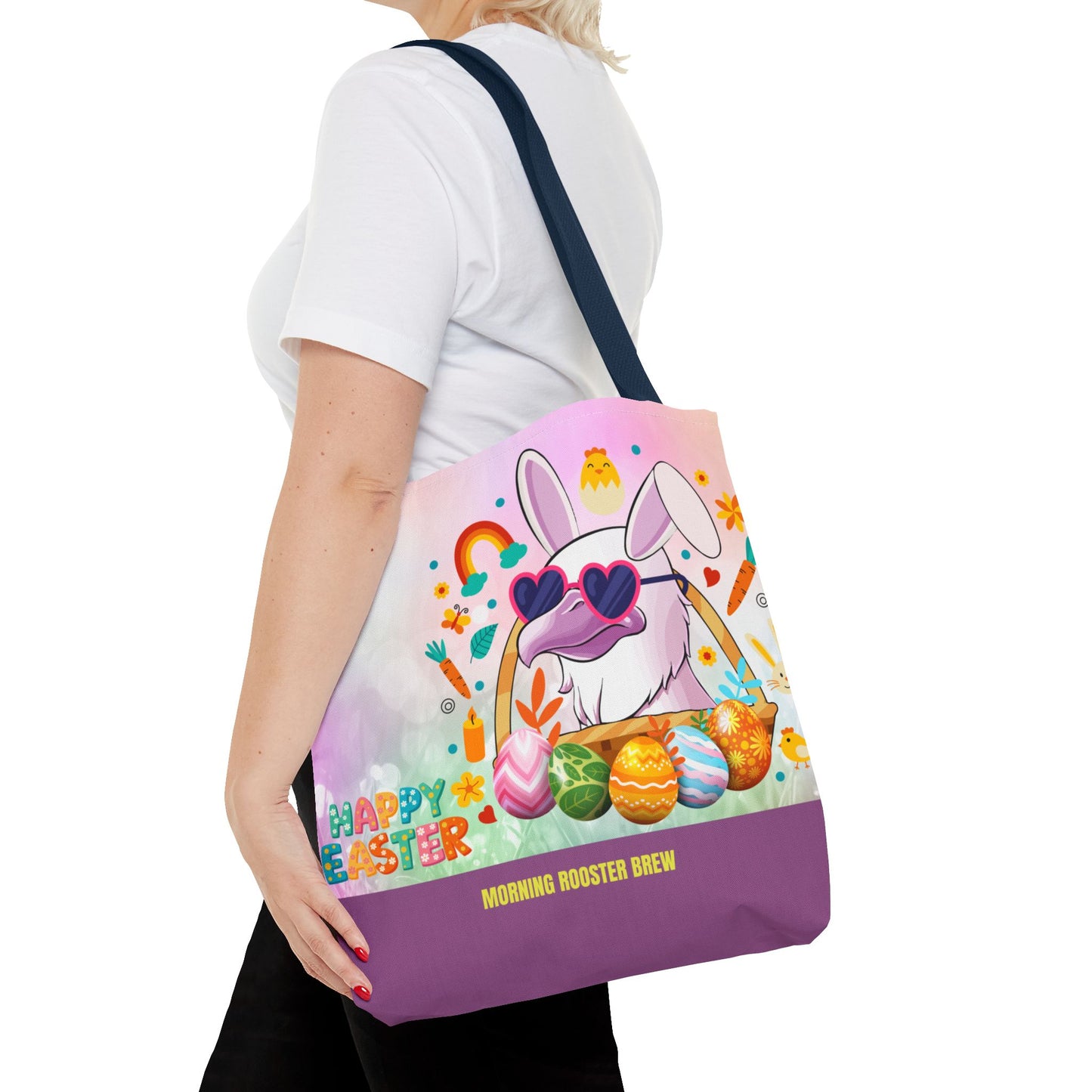 Lucky Easter Chicken Tote Bag
