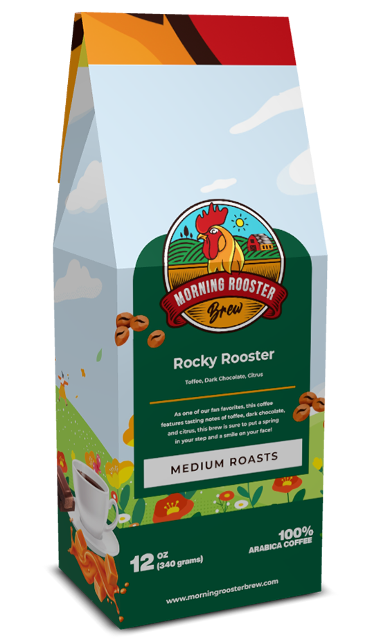 Rocky Rooster - Bold Toffee, Dark Chocolate & Citrus Zest