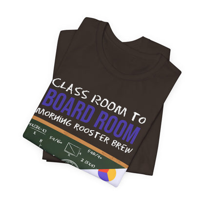 Classroom to Boardroom Unisex Jersey Short Sleeve Tee