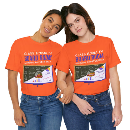 Classroom to Boardroom Unisex Jersey Short Sleeve Tee
