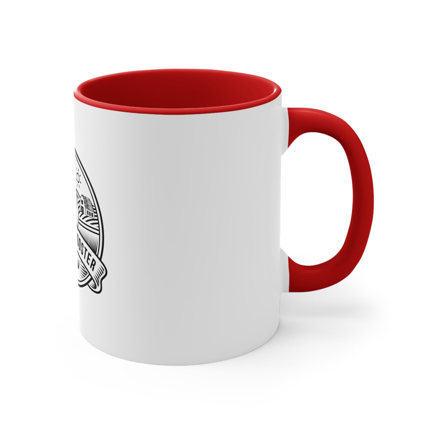 Morning Rooster Accent Mugs