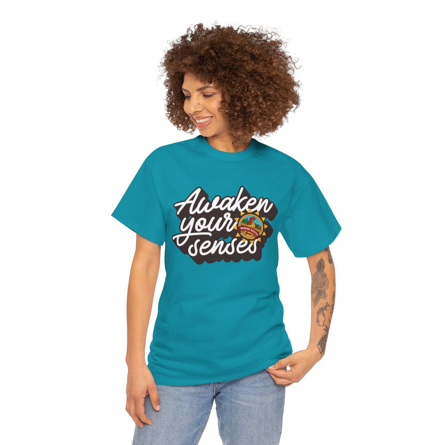 Awaken your senses Unisex Heavy Cotton Tee