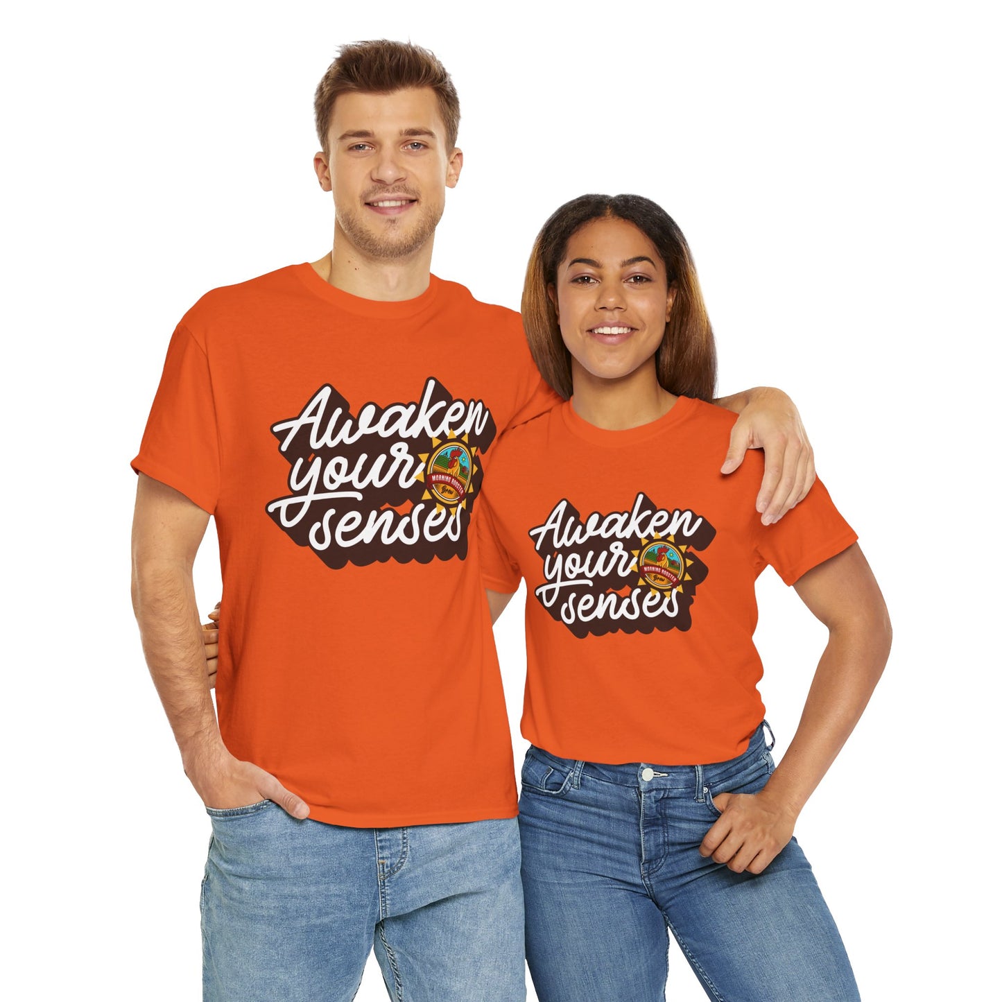 Awaken your senses Unisex Heavy Cotton Tee