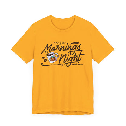 Night Tutor Unisex Jersey Short Sleeve Tee