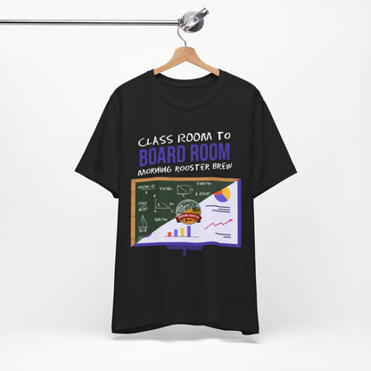 Classroom to Boardroom Unisex Jersey Short Sleeve Tee