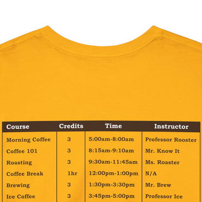 University Class Schedule Unisex Heavy Cotton Tee