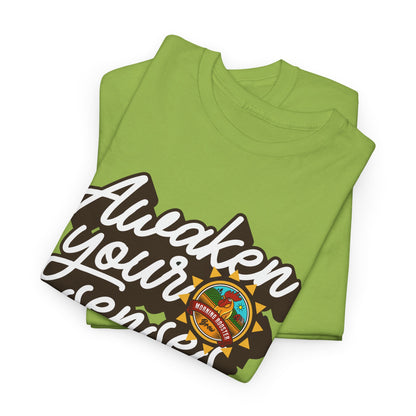 Awaken your senses Unisex Heavy Cotton Tee