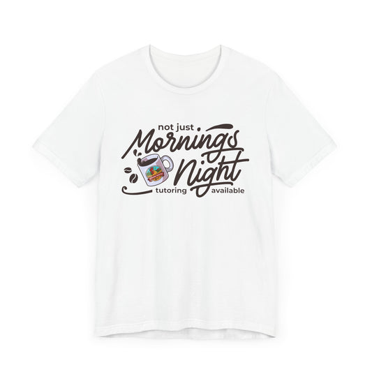 Night Tutor Unisex Jersey Short Sleeve Tee