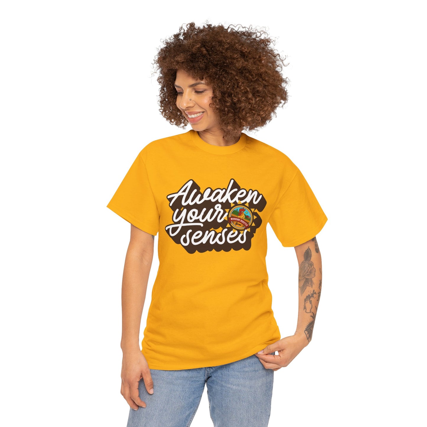 Awaken your senses Unisex Heavy Cotton Tee