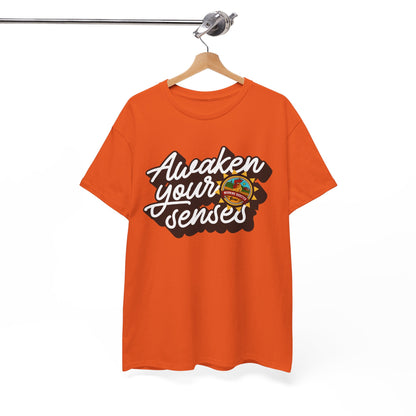 Awaken your senses Unisex Heavy Cotton Tee