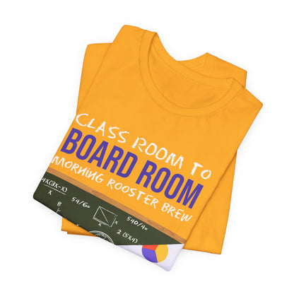 Classroom to Boardroom Unisex Jersey Short Sleeve Tee