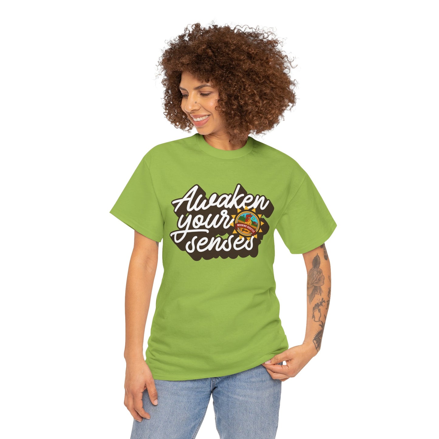 Awaken your senses Unisex Heavy Cotton Tee