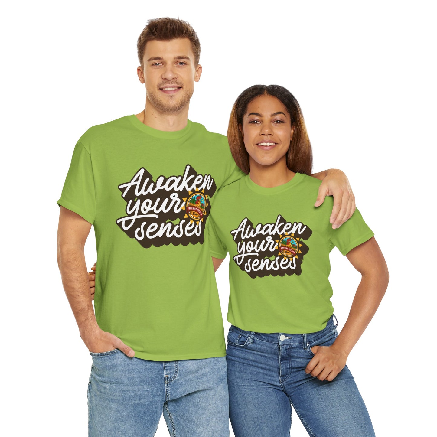 Awaken your senses Unisex Heavy Cotton Tee