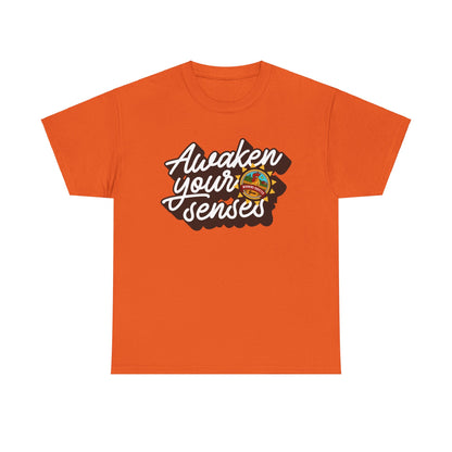 Awaken your senses Unisex Heavy Cotton Tee