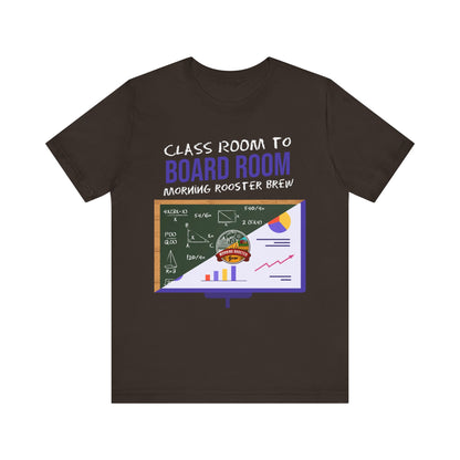 Classroom to Boardroom Unisex Jersey Short Sleeve Tee