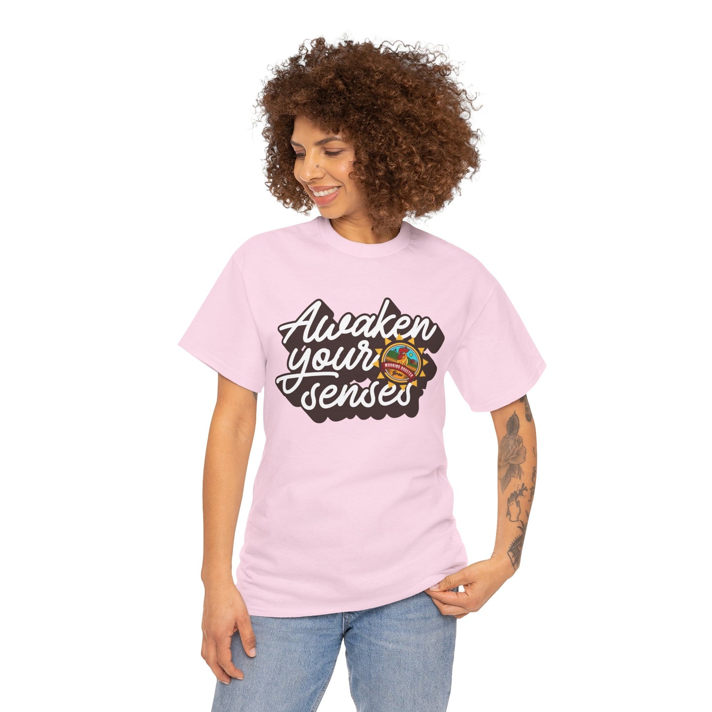 Awaken your senses Unisex Heavy Cotton Tee