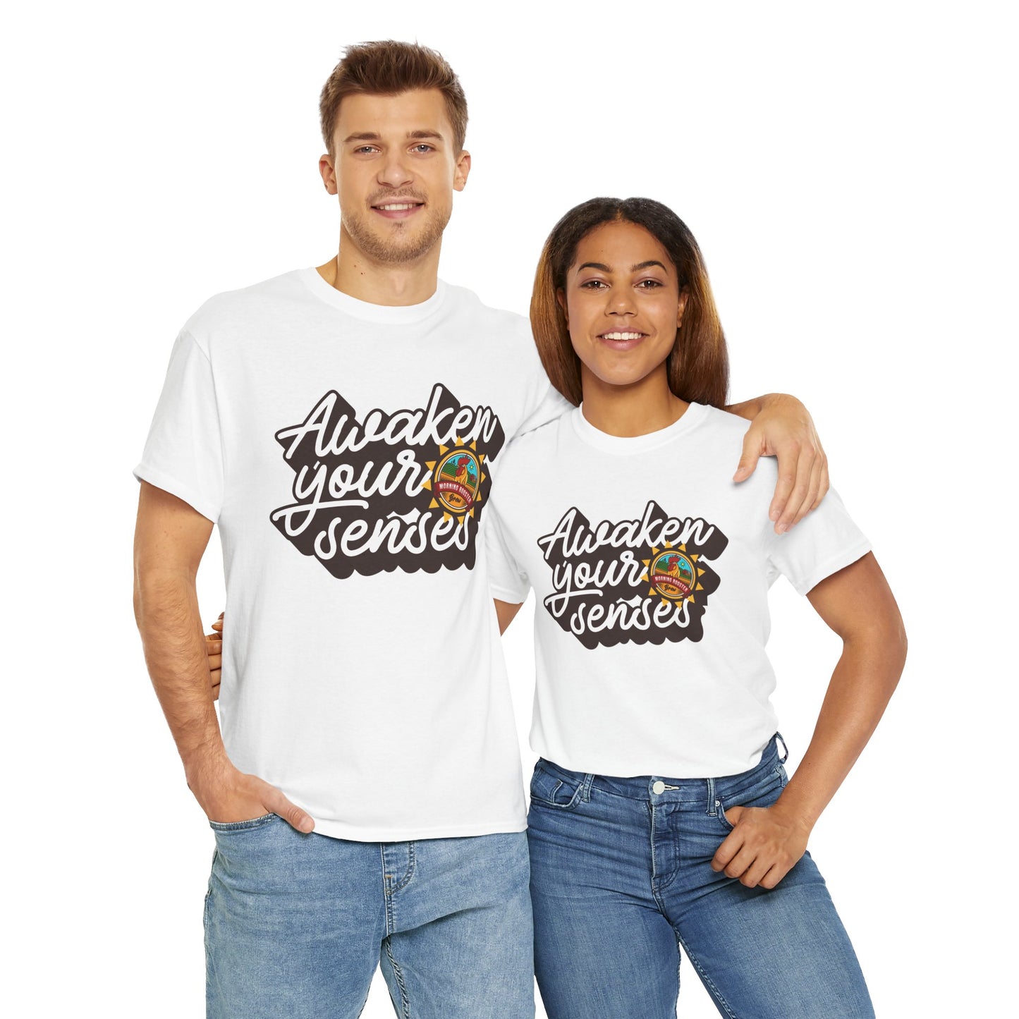 Awaken your senses Unisex Heavy Cotton Tee