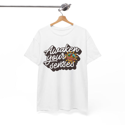 Awaken your senses Unisex Heavy Cotton Tee