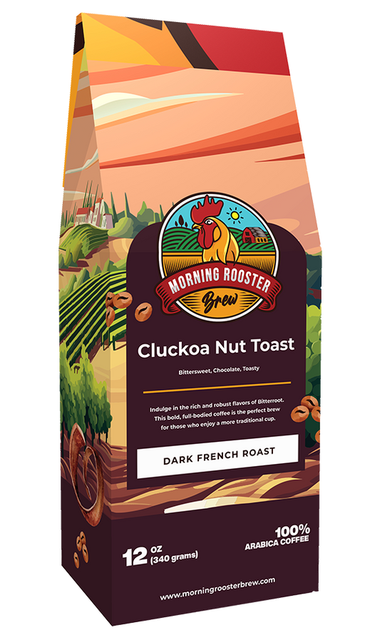Cluckoa Nut Toast -  Rich, Chocolatey & Toasted Perfection
