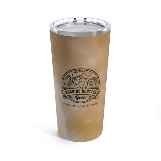 Awaken your senses Tumbler 20oz Gradient Brown - Morning Rooster Brew™