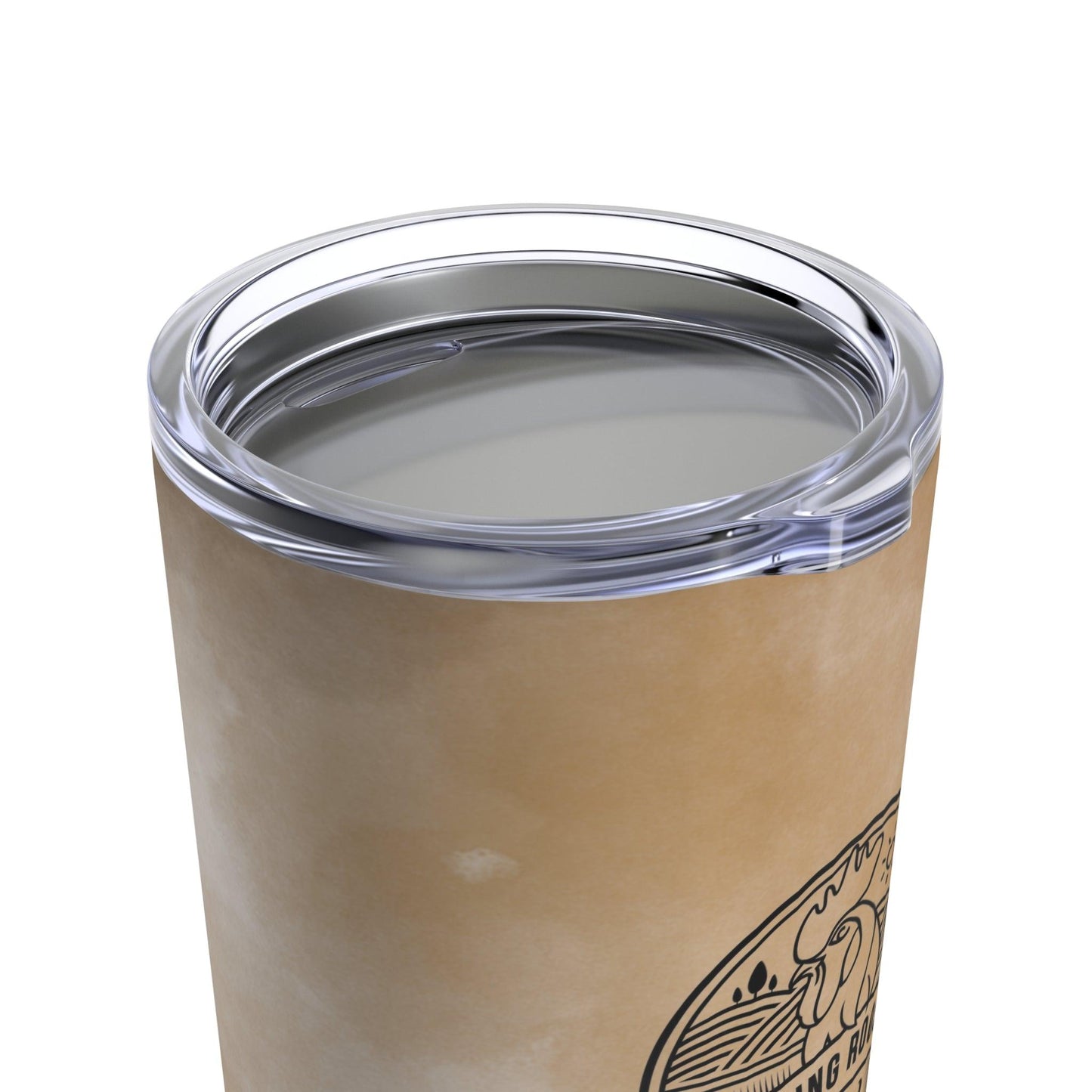 Awaken your senses Tumbler 20oz Gradient Brown - Morning Rooster Brew™