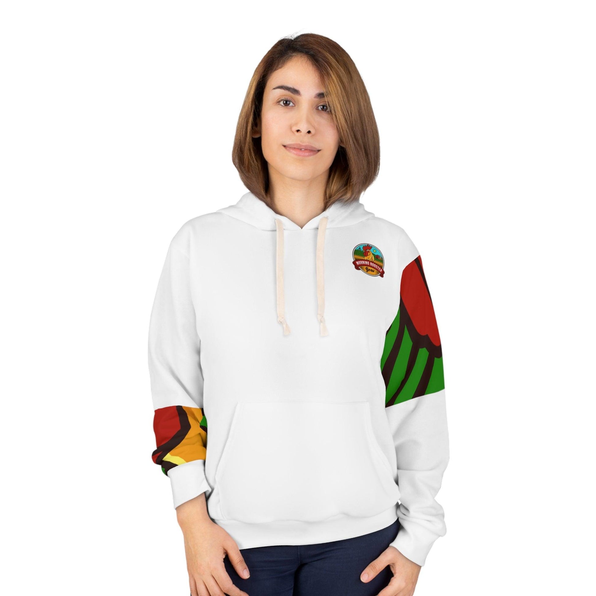 Awaken your senses Unisex Pullover Hoodie - Morning Rooster Brew™