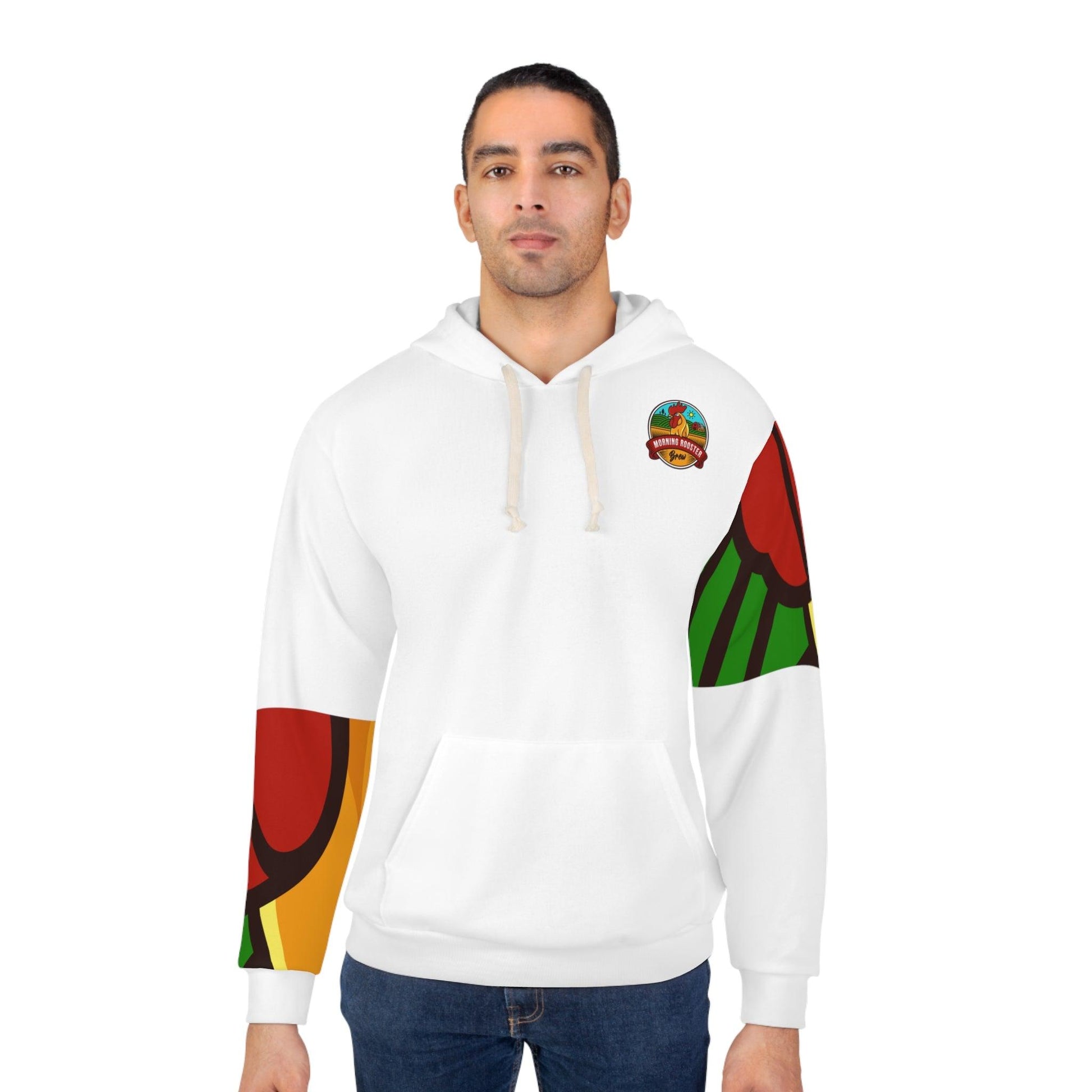 Awaken your senses Unisex Pullover Hoodie - Morning Rooster Brew™