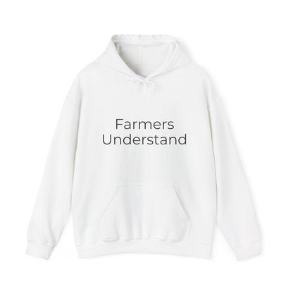 Farmers Understand Unisex Heavy Blend™ Hooded Sweatshirt - Morning Rooster Brew™
