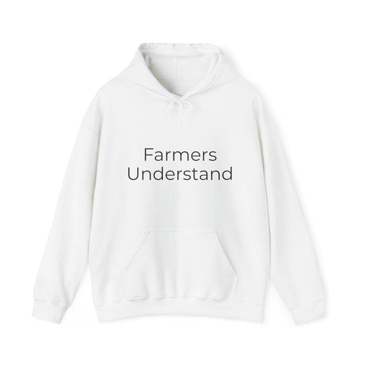Farmers Understand Unisex Heavy Blend™ Hooded Sweatshirt - Morning Rooster Brew™