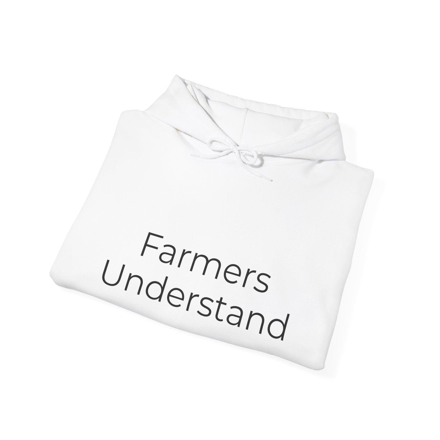 Farmers Understand Unisex Heavy Blend™ Hooded Sweatshirt - Morning Rooster Brew™
