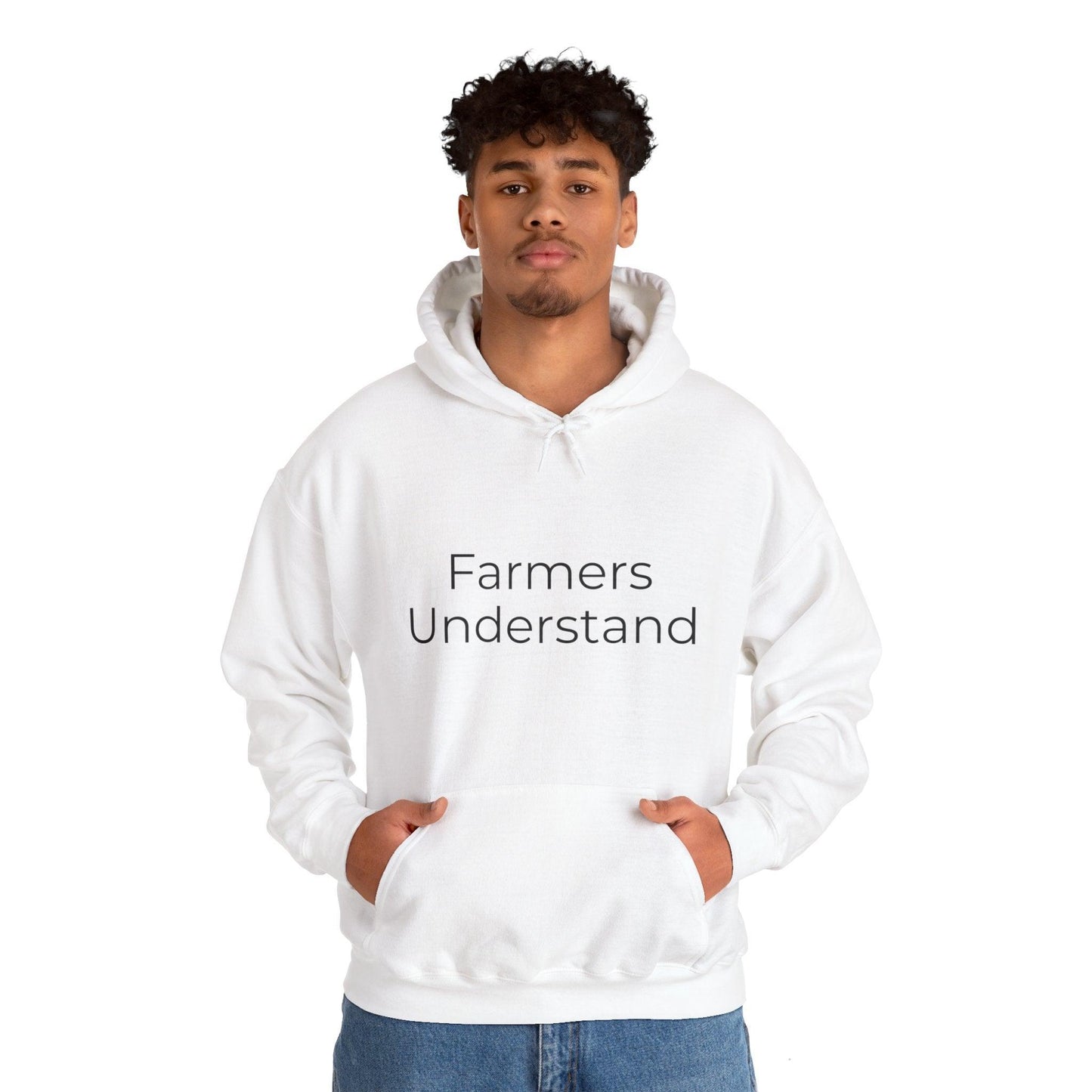 Farmers Understand Unisex Heavy Blend™ Hooded Sweatshirt - Morning Rooster Brew™