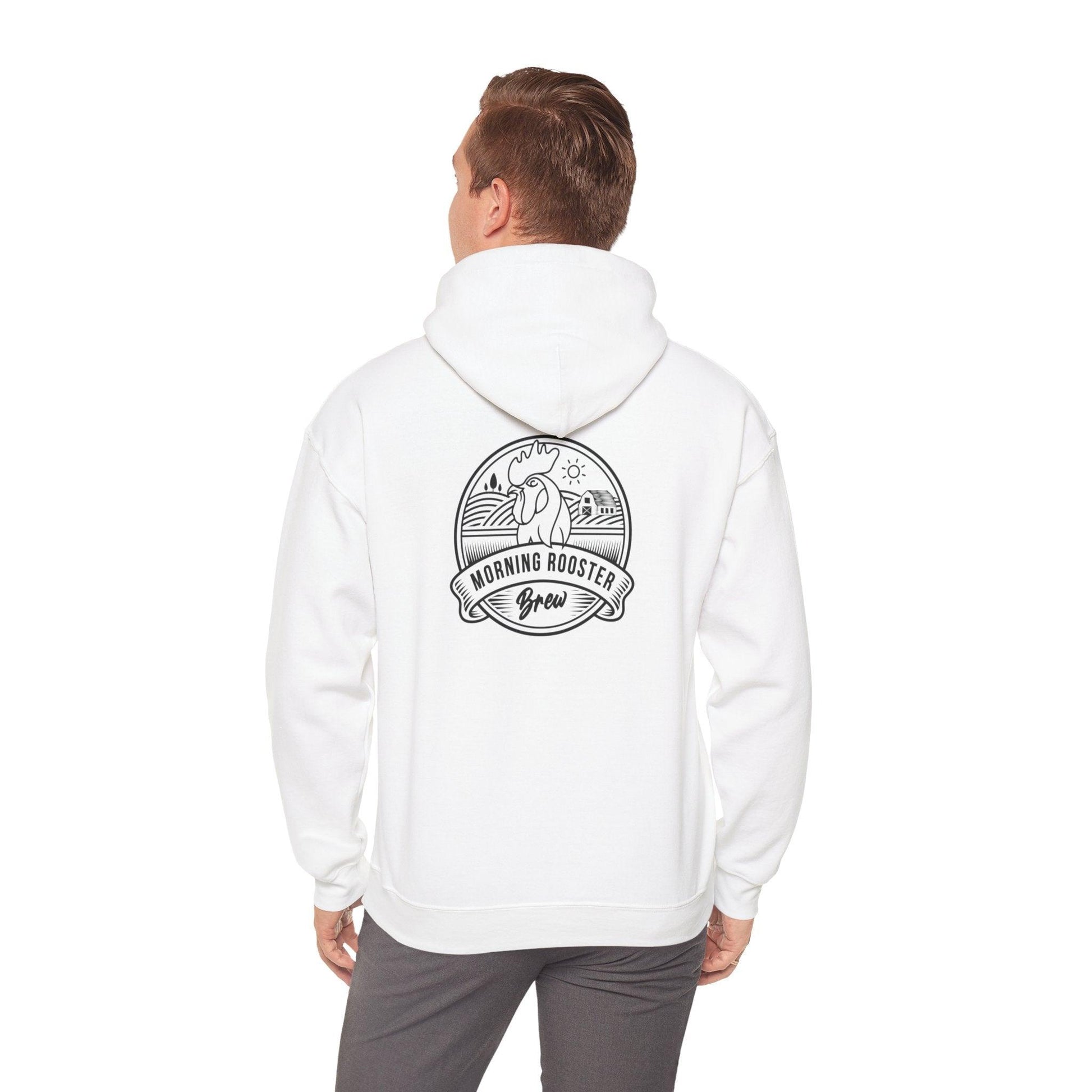 Farmers Understand Unisex Heavy Blend™ Hooded Sweatshirt - Morning Rooster Brew™
